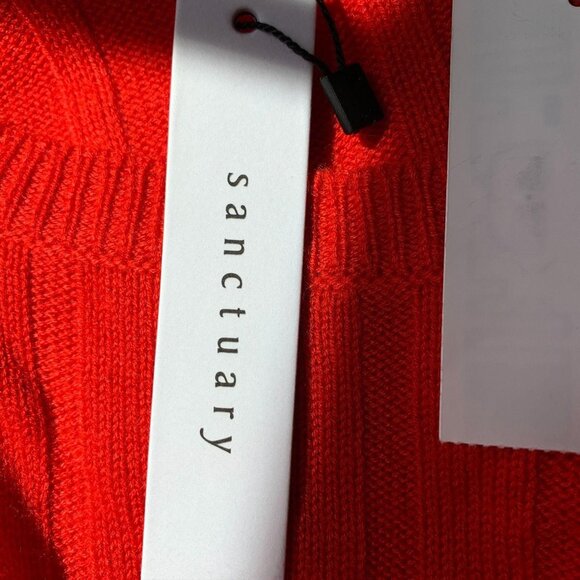 Sanctuary NWT Lillith Sweater Mod Red womens NEw - Picture 6 of 8